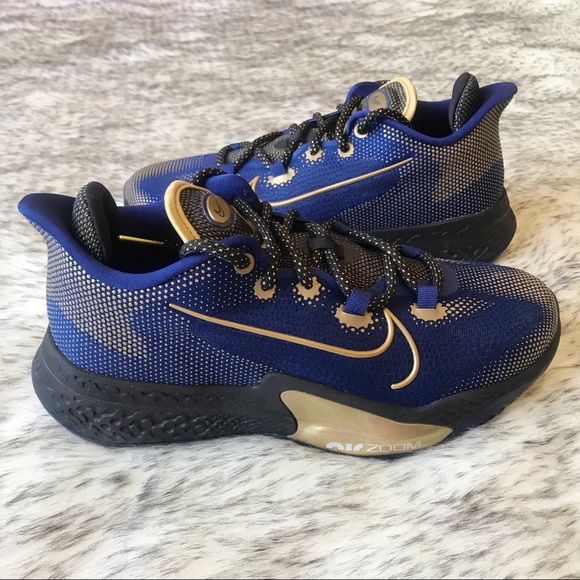 nike air zoom bb nxt blue void metallic gold